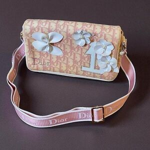 Dior Pink Floral Women's Bag